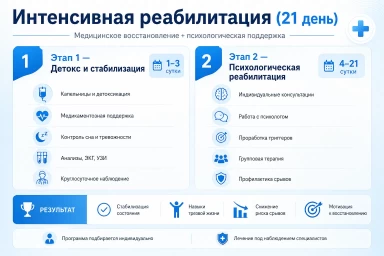 Реабилитация за 21 день в Симферополе